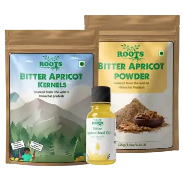 COMBO | Bitter Apricot Kernels & Apricot Powder & Apricot Oil